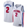 NBA Mænd Trøje Detroit Pistons Cade Cunningham 2 2022-23 Nike Association Edition Hvid Swingman NBA Mænd Trøje Detroit Pistons Cade Cunningham 2 2022-23 Nike Association Edition Hvid Swingman